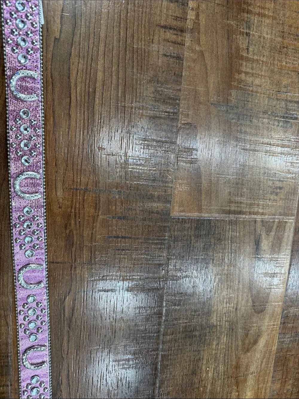 Kids Pink Rhinestone Belt